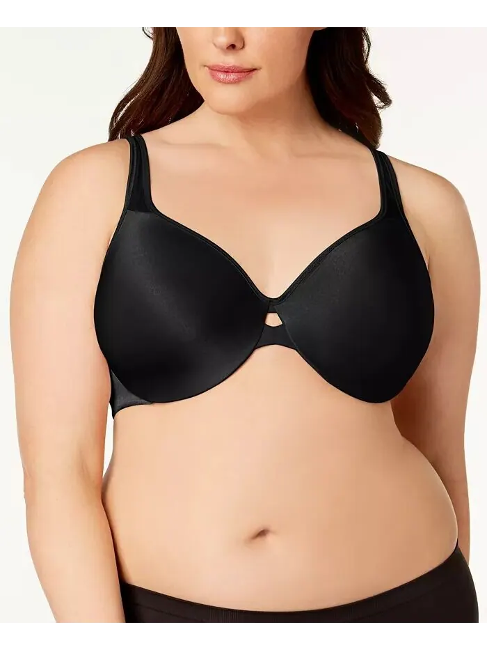 Бюстгальтер Minimizer Plunge Into Comfort Keyhole с косточками 904 Lilyette — изображение 2 из 3, оникс