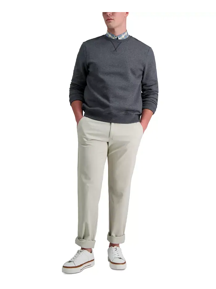 Мужские брюки Life Khaki прямого кроя Comfort Pant Haggar — 1
