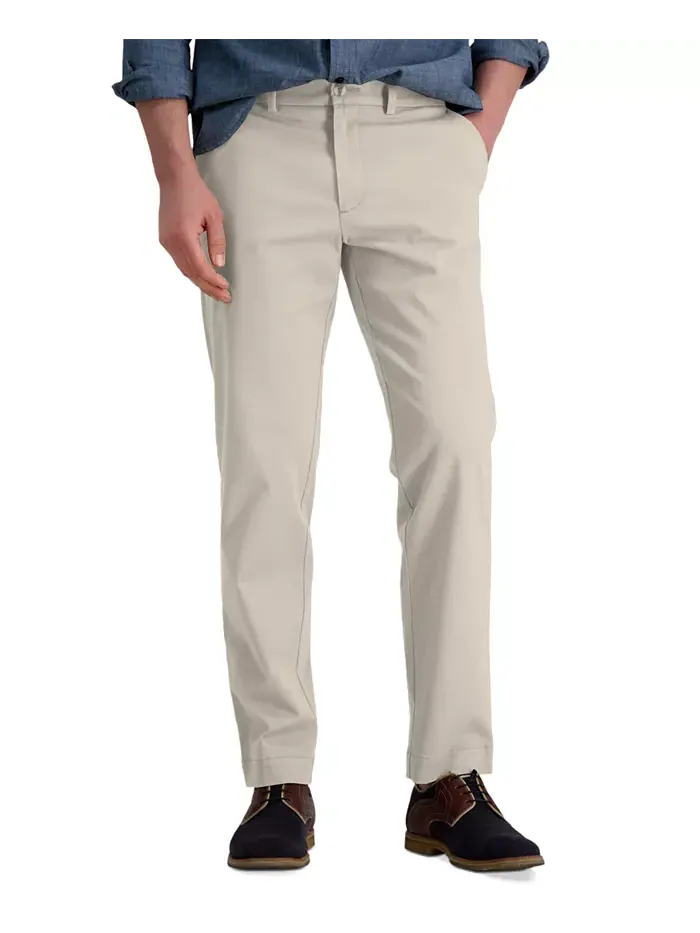 Мужские брюки Life Khaki прямого кроя Comfort Pant Haggar — 2