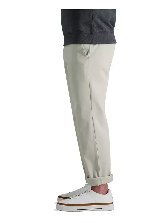 Мужские брюки Life Khaki прямого кроя Comfort Pant Haggar — 9