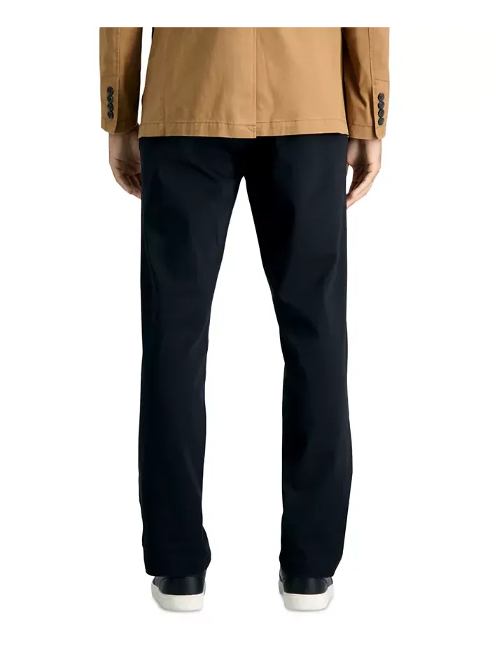 Мужские прямые брюки Life Khaki Comfort Haggar — изображение 2 из 6, черный