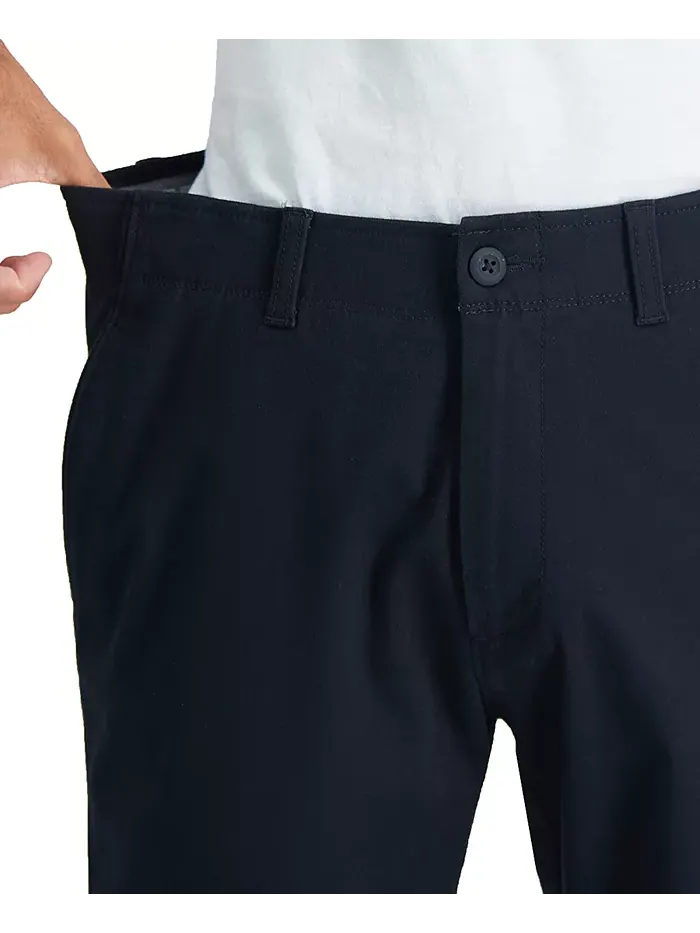 Мужские прямые брюки Life Khaki Comfort Haggar — изображение 4 из 6, черный