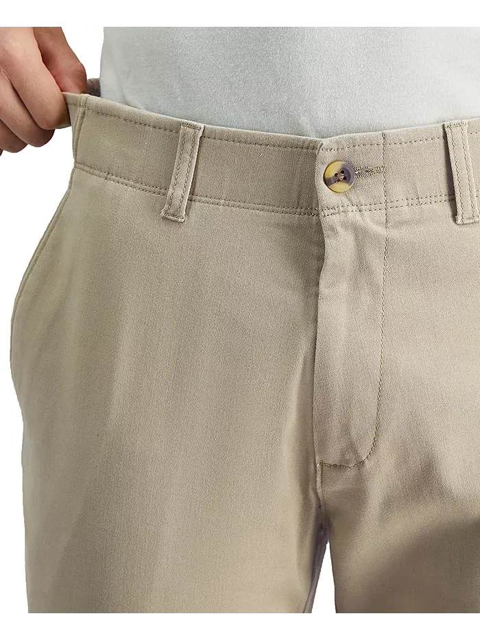 Мужские прямые брюки Life Khaki Comfort Haggar — изображение 4 из 6, хаки