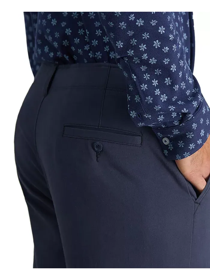 Мужские прямые брюки Life Khaki Comfort Haggar — изображение 5 из 9, сумерки