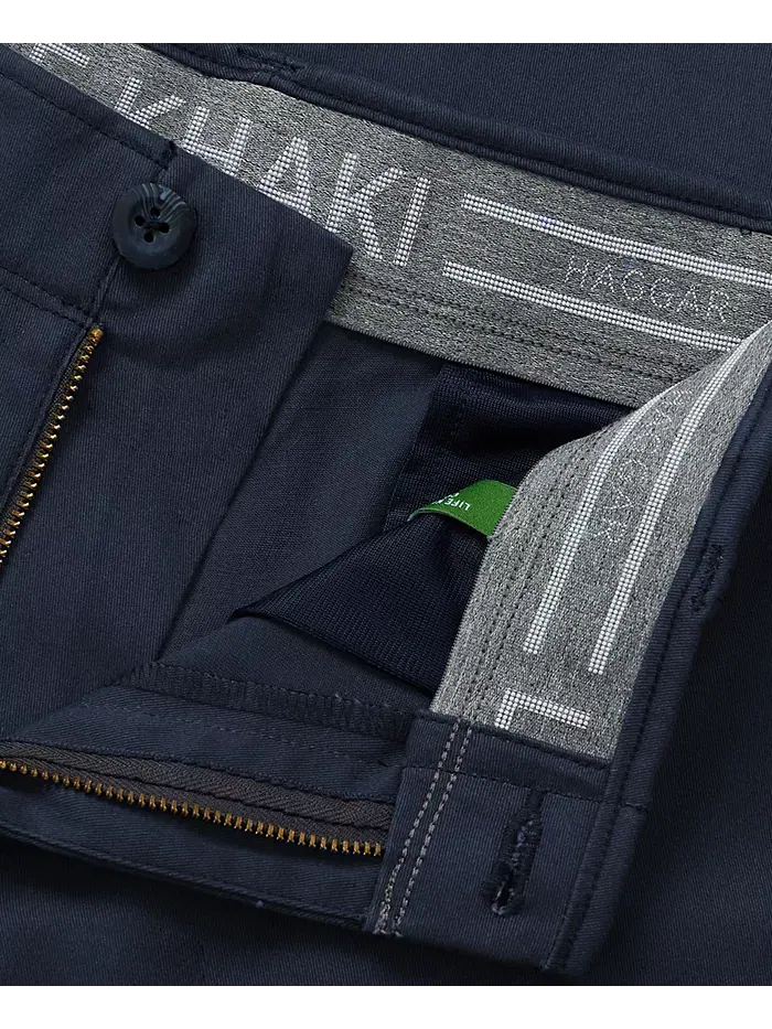 Мужские прямые брюки Life Khaki Comfort Haggar — изображение 7 из 9, сумерки