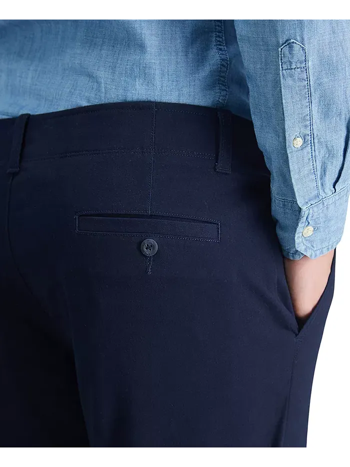 Мужские прямые брюки Life Khaki Comfort Haggar — изображение 5 из 7, темный темно-синий