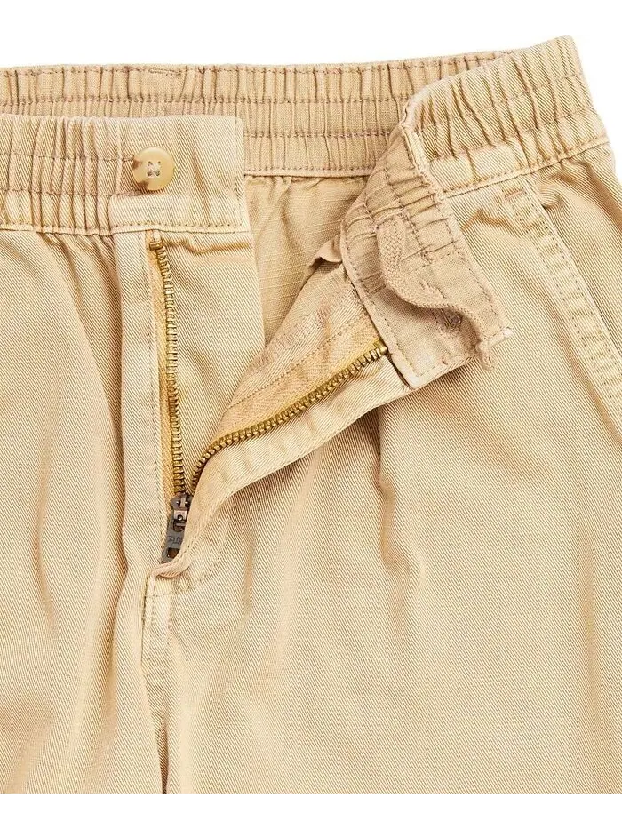 Хлопковые брюки-чинос с завязками для больших мальчиков Polo Ralph Lauren — изображение 3 из 4, винтажный хаки