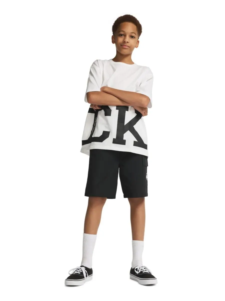 Детские шорты-карго из технологичной ткани, размер 8-20 Calvin Klein