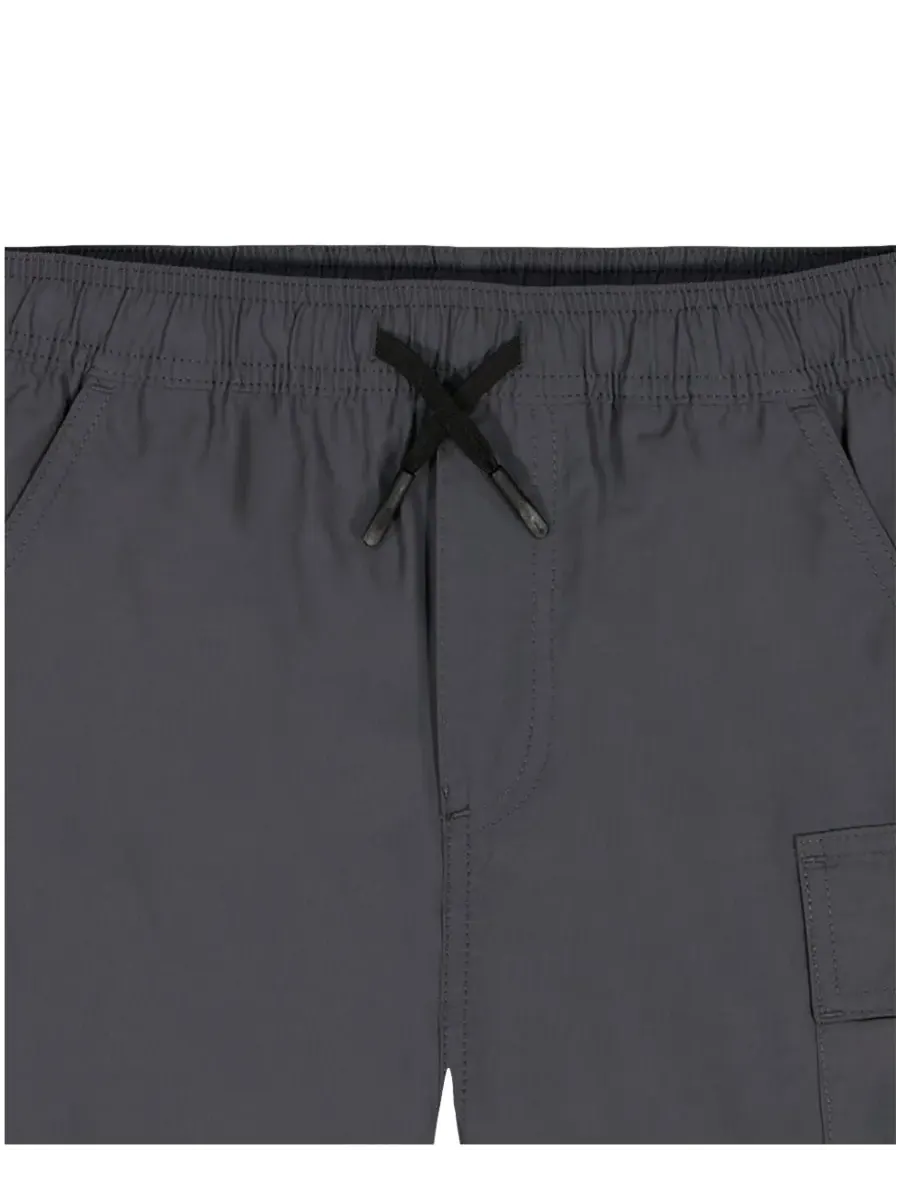 Детские шорты-карго из технологичной ткани, размер 8-20 Calvin Klein — изображение 4 из 6, чугунный