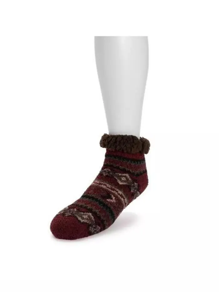 Короткие мужские носки Cabin MUK LUKS — изображение 2 из 2, бордовый