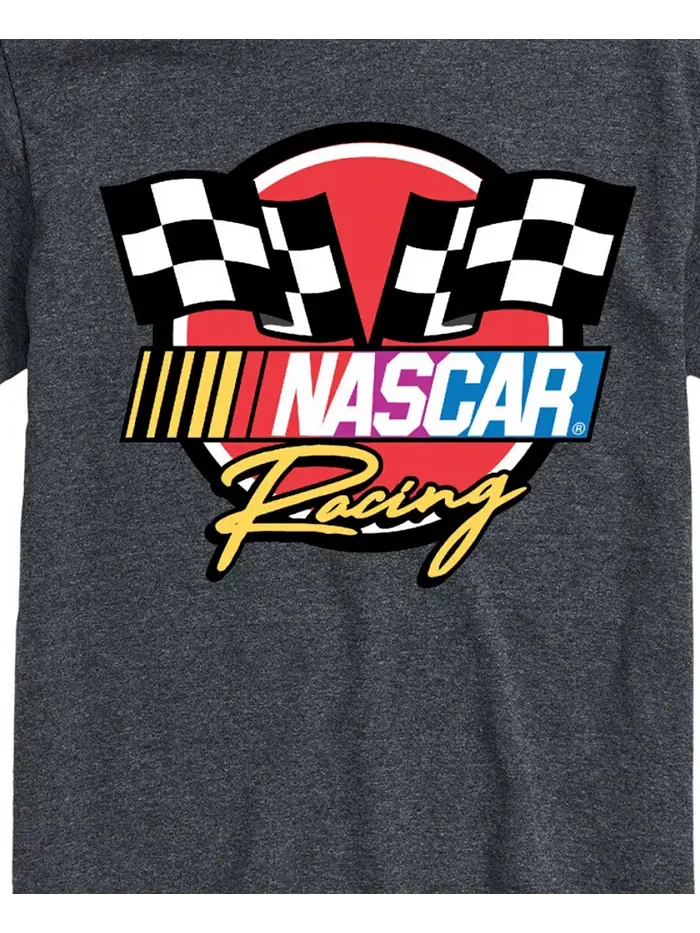 Мужская футболка с коротким рукавом NASCAR Racing AIRWAVES — изображение 3 из 3, серый