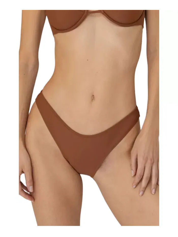 Плавки Lola Bottom Bright Swimwear — изображение 1 из 4, коричневый