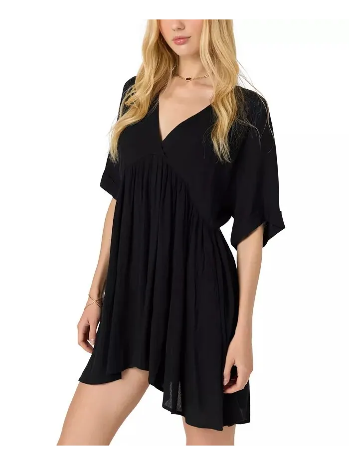 Мини-платье для юниоров Rosemary Essential Woven O'Neill — изображение 3 из 7, черный