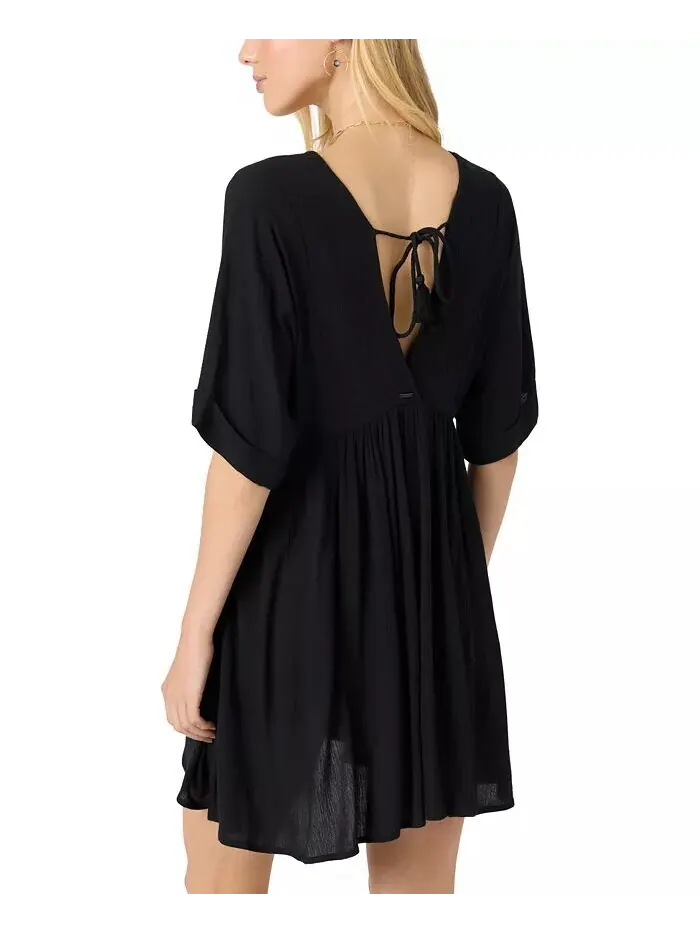 Мини-платье для юниоров Rosemary Essential Woven O'Neill — изображение 6 из 7, черный