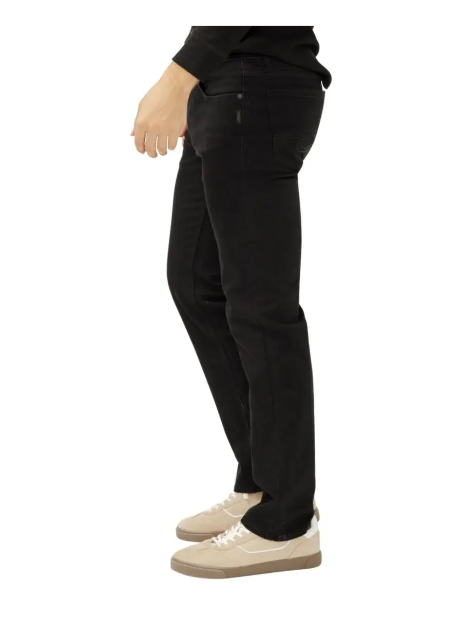Мужские джинсы Allan Slim-Fit Stretch Silver Jeans Co. — изображение 2 из 3, черный
