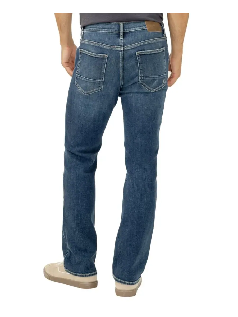 Мужские джинсы Jace Slim Bootcut Silver Jeans Co. — изображение 2 из 3, синий