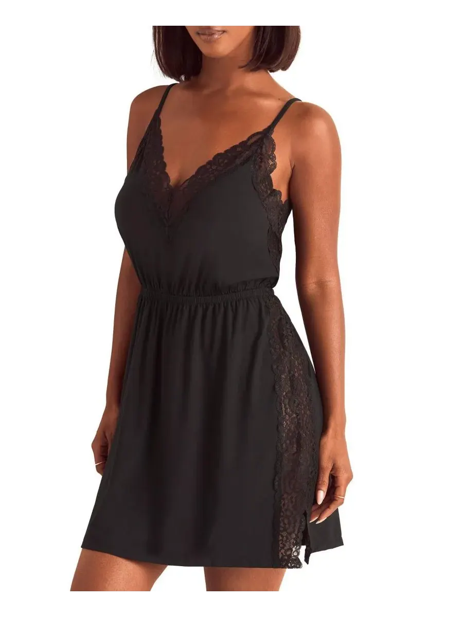 Женская комбинация "Эйми" Adore Me — изображение 1 из 5, черный