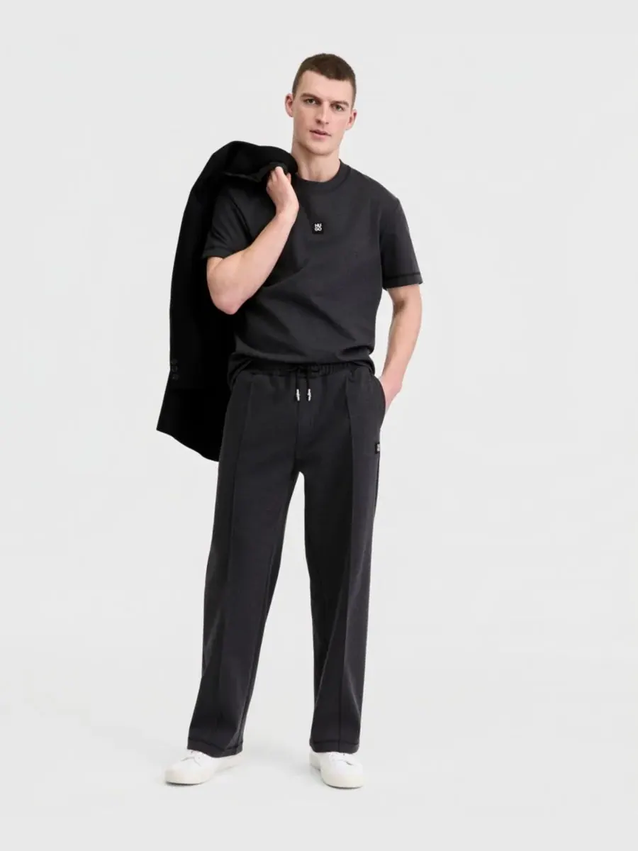 Мужская футболка Dilanso Hugo Boss — изображение 2 из 4, серый