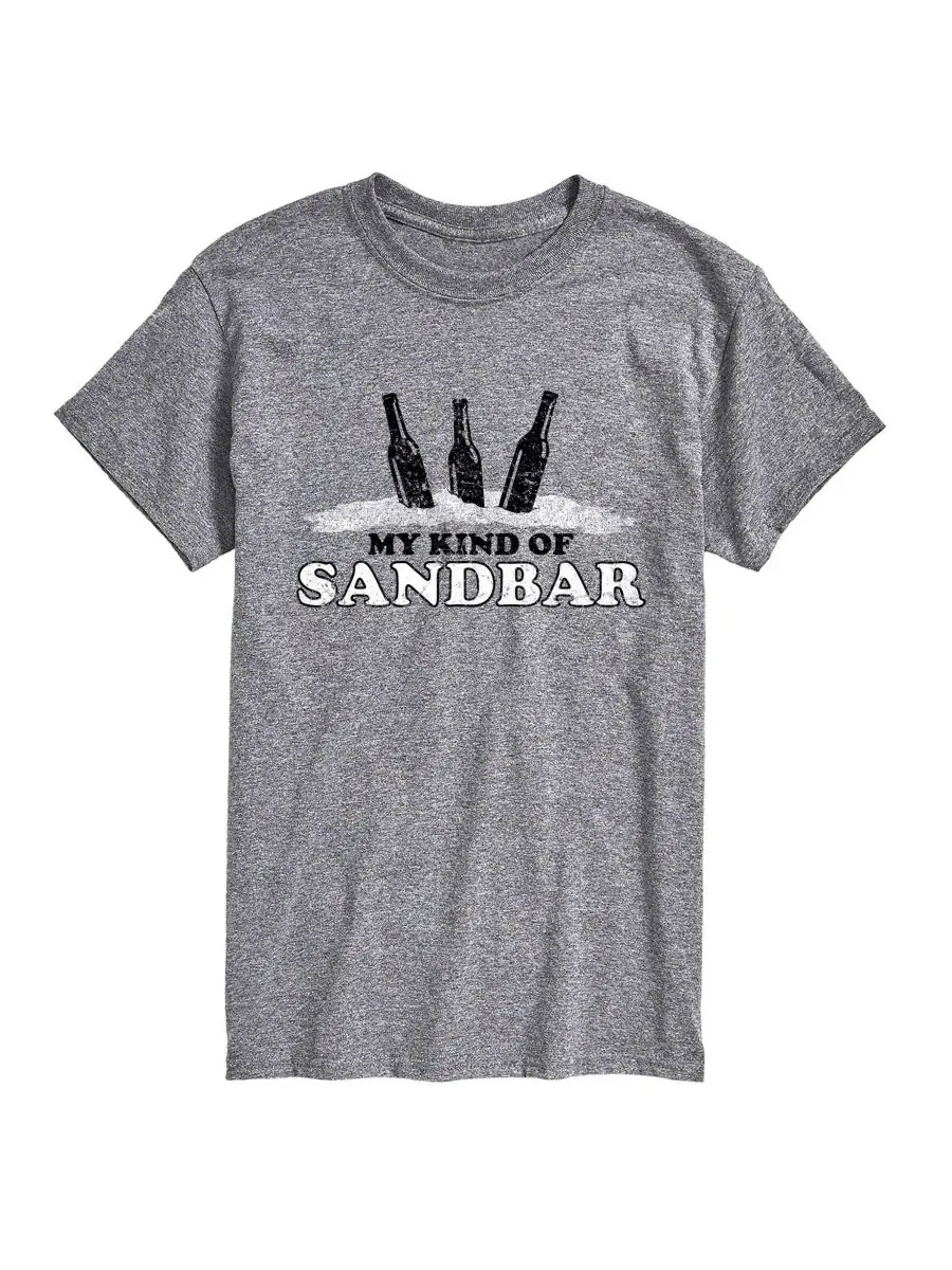 Футболка с принтом My Kind Of Sandbar Bottles AIRWAVES — изображение 1 из 3, приглушенный