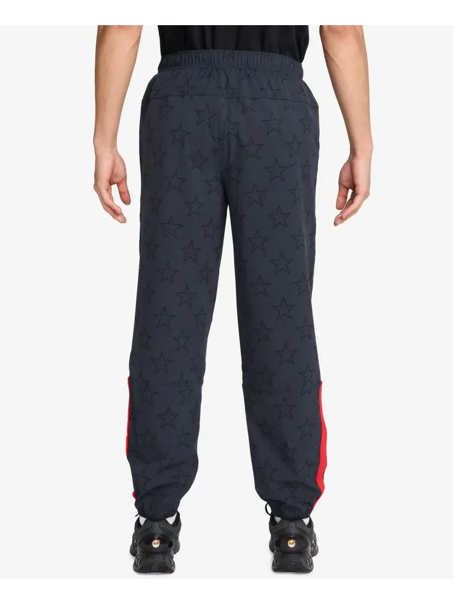 Брюки спортивные Dri-FIT с принтом Nike — изображение 3 из 3, темный/красный