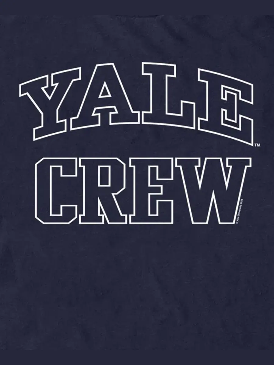 Футболка с графическим принтом Yale Crew Collegiate Fifth Sun — изображение 3 из 3, темно-синий