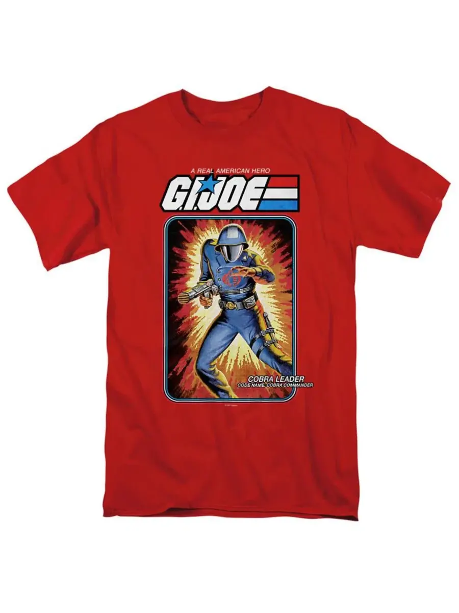 Футболка с принтом G.I. Joe Cobra Commander Card Hasbro+