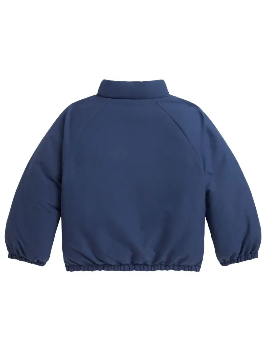 Детская куртка с утеплителем Mockneck Down Polo Ralph Lauren — изображение 2 из 3, темно-синий