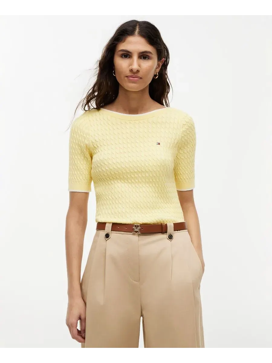 Свитер с лодочкой и коротким рукавом Citronella Tommy Hilfiger