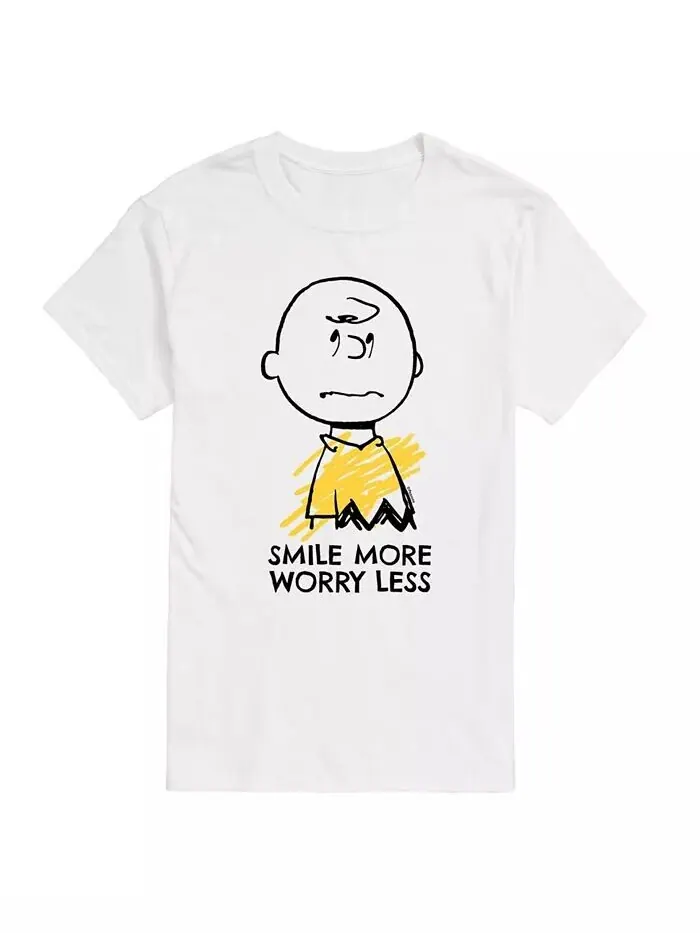 Мужская футболка с коротким рукавом Peanuts AIRWAVES — изображение 1 из 3, белый