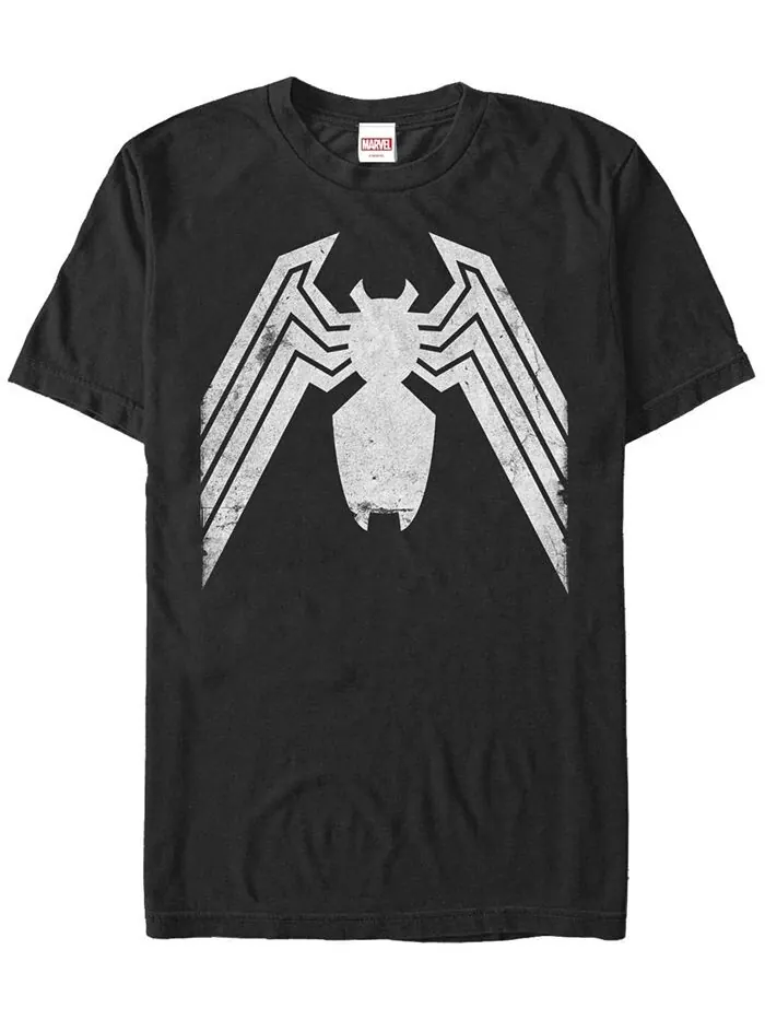 Мужская классическая футболка с короткими рукавами Venom Fifth Sun — изображение 1 из 1, черный