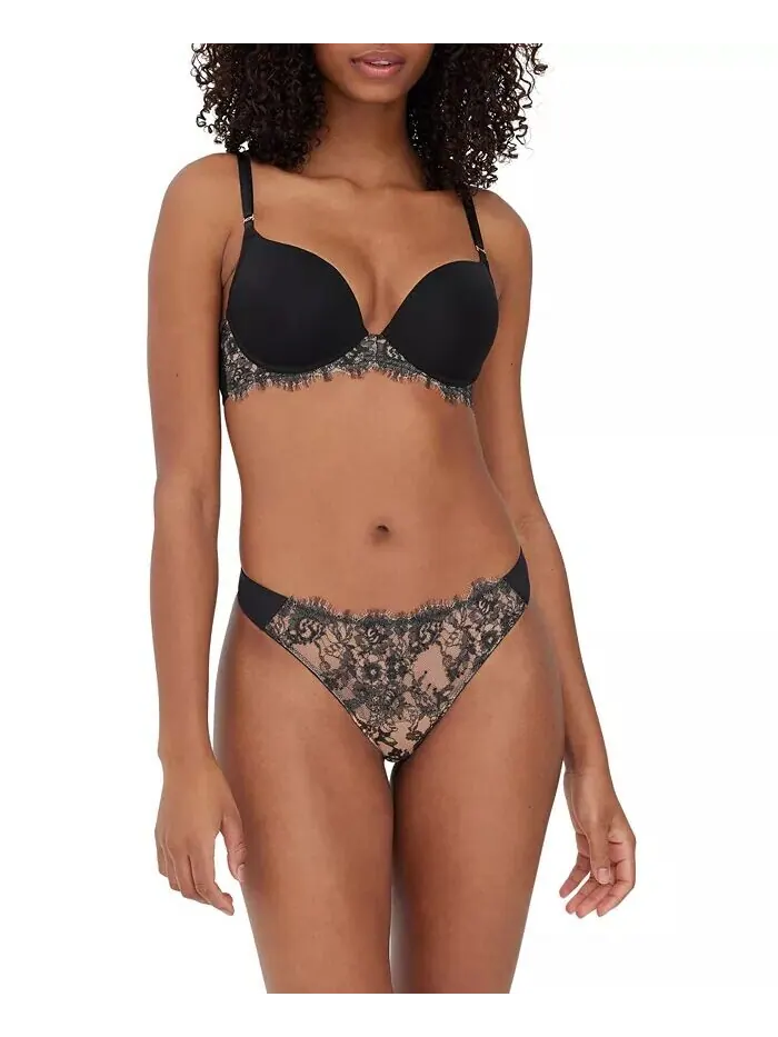 Женские стринги Entice Front Lace Skarlett Blue — изображение 2 из 2, черный