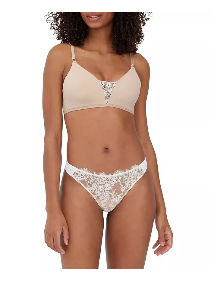 Женские стринги Entice Front Lace Skarlett Blue — изображение 2 из 6, белый