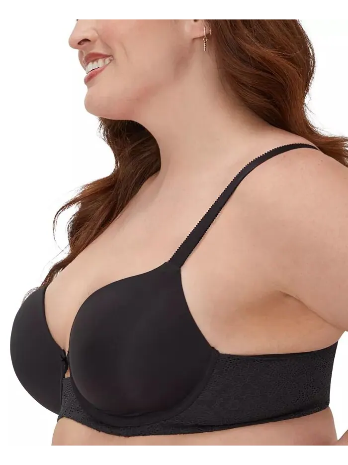 Женский бюстгальтер One Fab Fit Custom Lift на косточках DM2423 Maidenform — изображение 2 из 5, черный