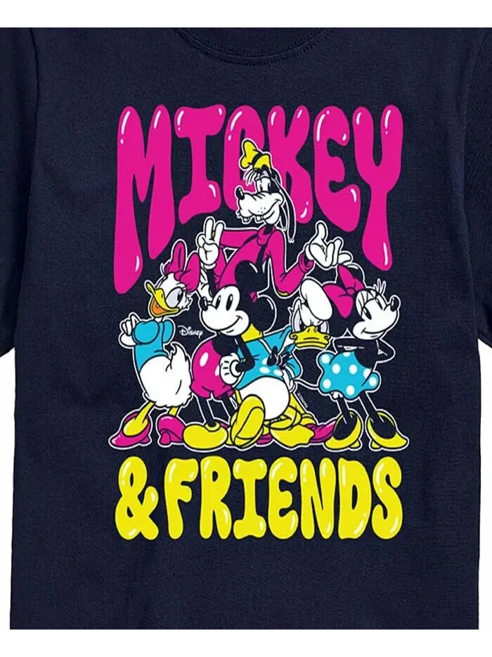 Мужская футболка с коротким рукавом Disney Mickey and Friends AIRWAVES — изображение 3 из 3, синий