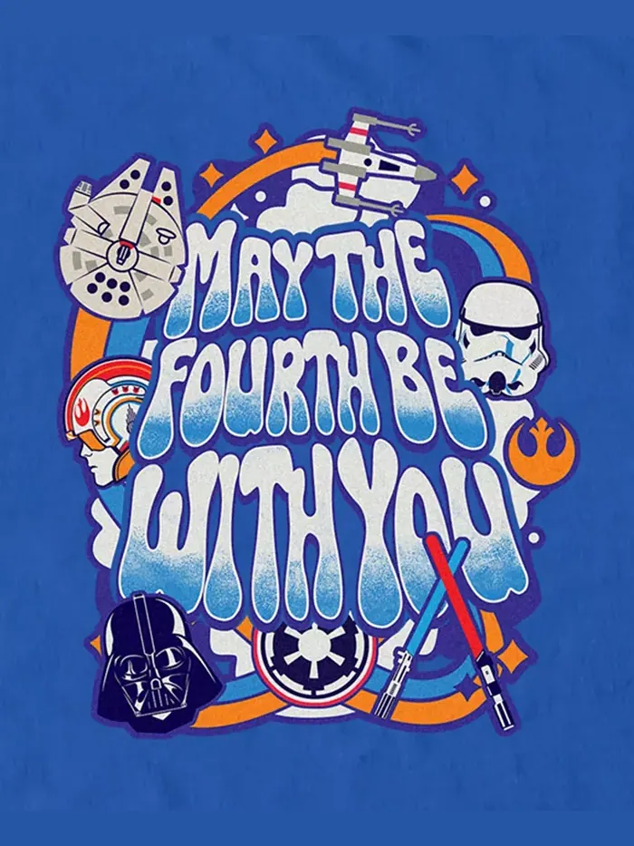 Мужская футболка с коротким рукавом Fourth Force Fifth Sun — изображение 3 из 3, королевский