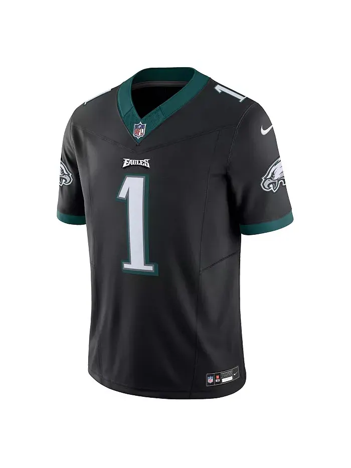 Мужская лимитированная джерси Jalen Hurts Philadelphia Eagles Vapor F.U.S.E Nike — изображение 5 из 6, зеленый