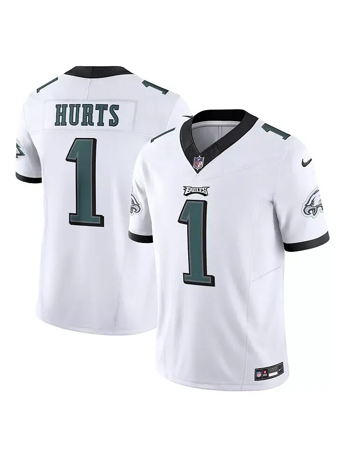 Мужская лимитированная джерси Jalen Hurts Philadelphia Eagles Vapor F.U.S.E Nike — изображение 1 из 6, белый
