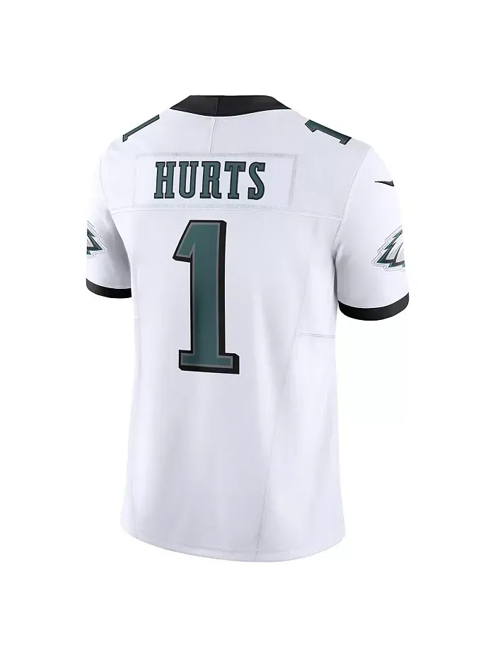 Мужская лимитированная джерси Jalen Hurts Philadelphia Eagles Vapor F.U.S.E Nike — изображение 3 из 6, белый