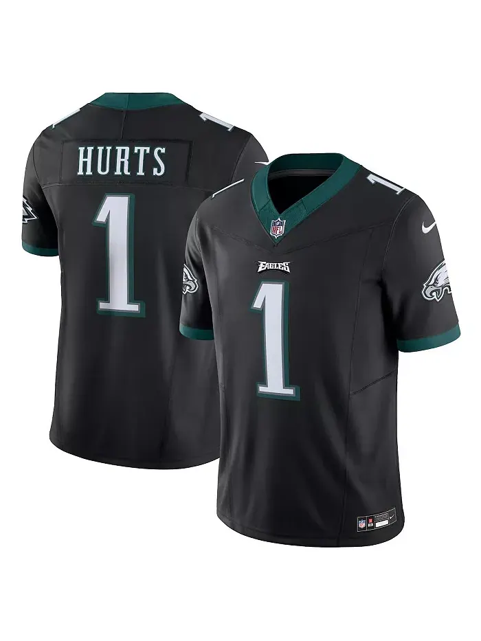 Мужская лимитированная джерси Jalen Hurts Philadelphia Eagles Vapor F.U.S.E Nike — изображение 4 из 6, белый