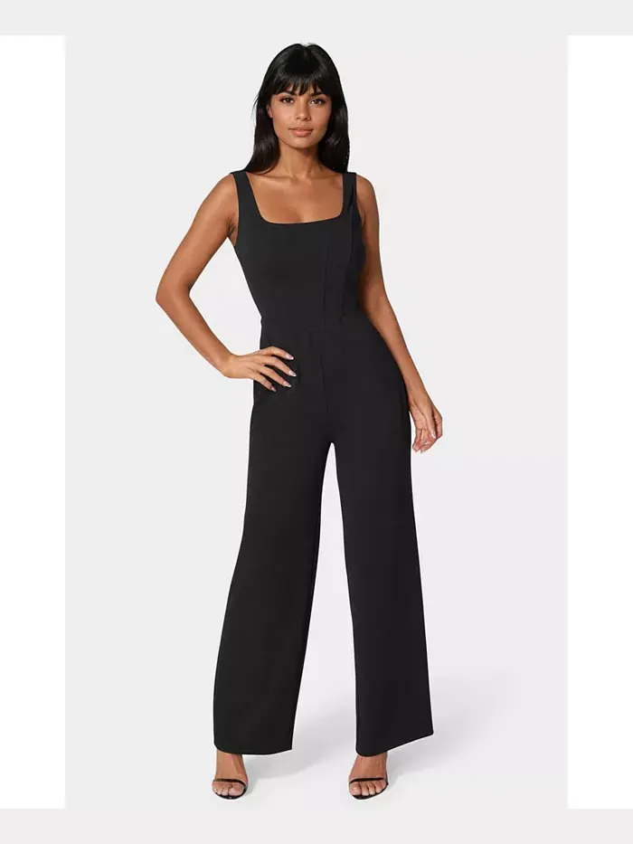 Женский комбинезон-корсет Bebe — изображение 1 из 3, черный