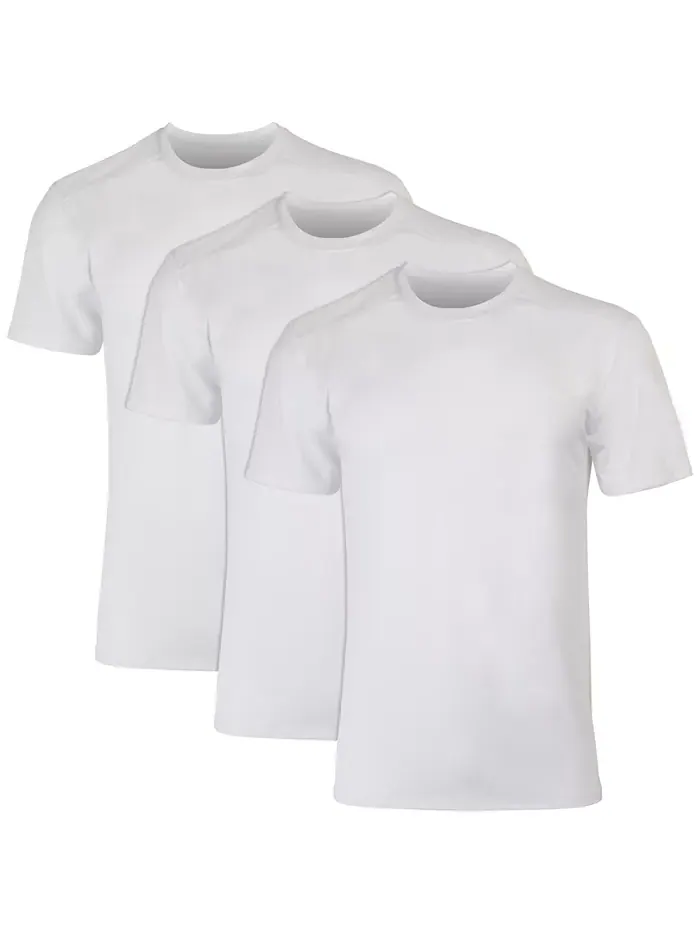 Мужские футболки Ultimate MOVES X-Temp Performance Crewneck, 3 шт Hanes — изображение 1 из 6, белый