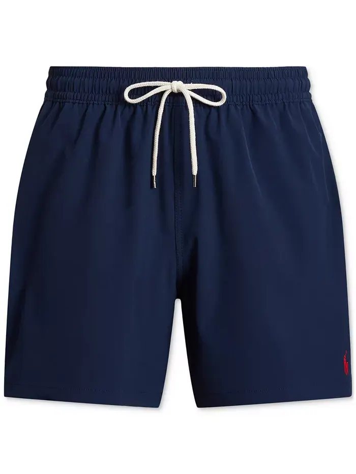 Мужские плавки Traveler Classic длиной 14,5 см Polo Ralph Lauren — изображение 5 из 6, темно-синий