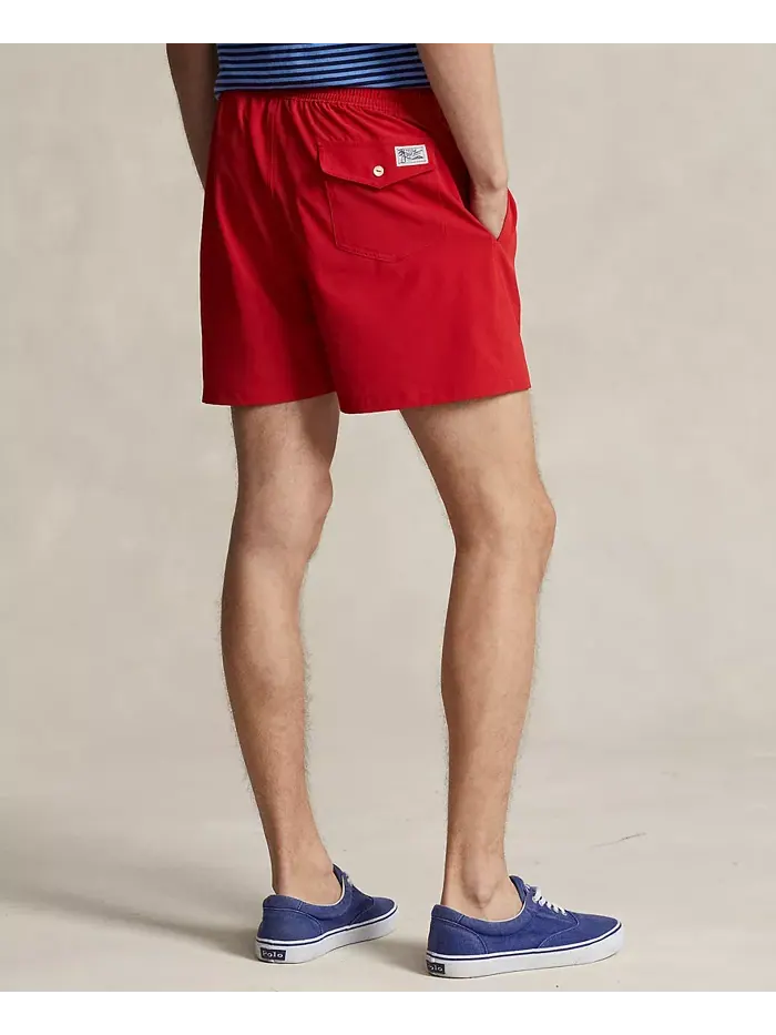 Мужские плавки Traveler Classic длиной 14,5 см Polo Ralph Lauren — изображение 3 из 6, красный