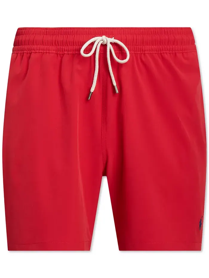 Мужские плавки Traveler Classic длиной 14,5 см Polo Ralph Lauren — изображение 5 из 6, красный