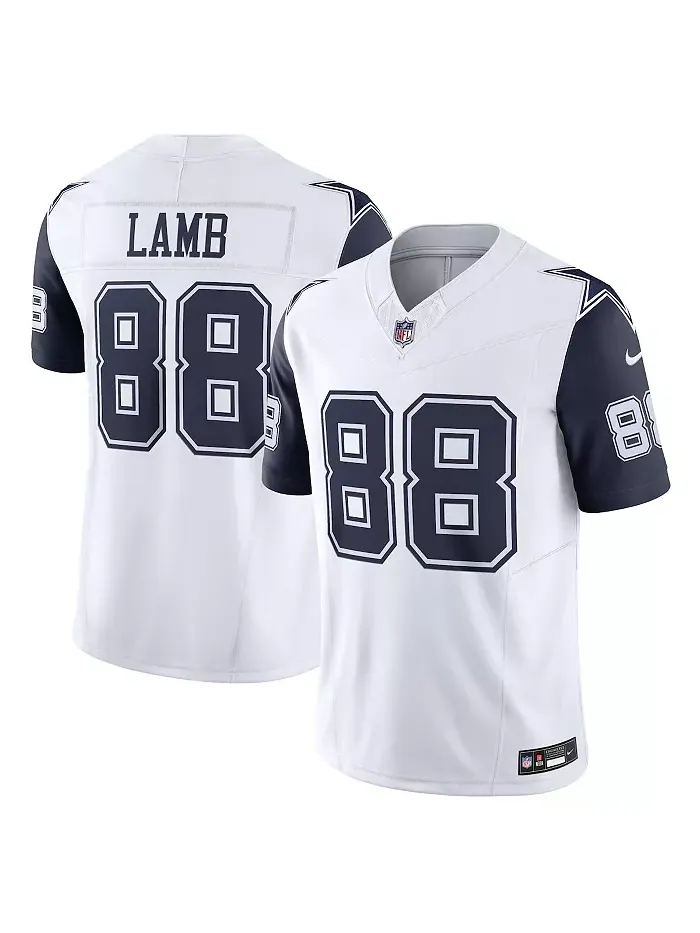 Мужская лимитированная джерси Dallas Cowboys Vapor F.U.S.E. CeeDee Lamb Nike — изображение 1 из 1, белый