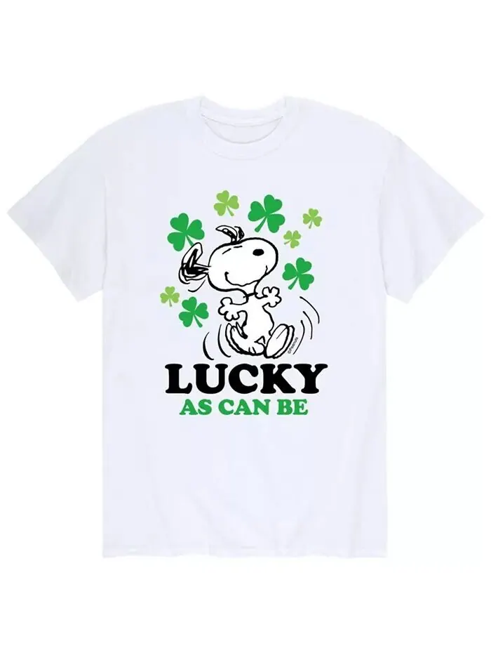 Футболка мужская Peanuts Snoopy Lucky AIRWAVES — изображение 1 из 2, белый