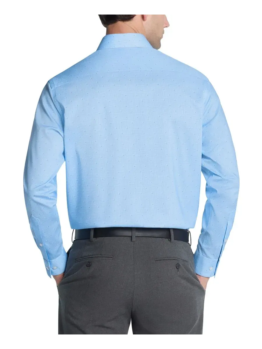Рубашка для мужчин Van Heusen, Regular Fit, с длинным рукавом — изображение 2 из 3, зеленый