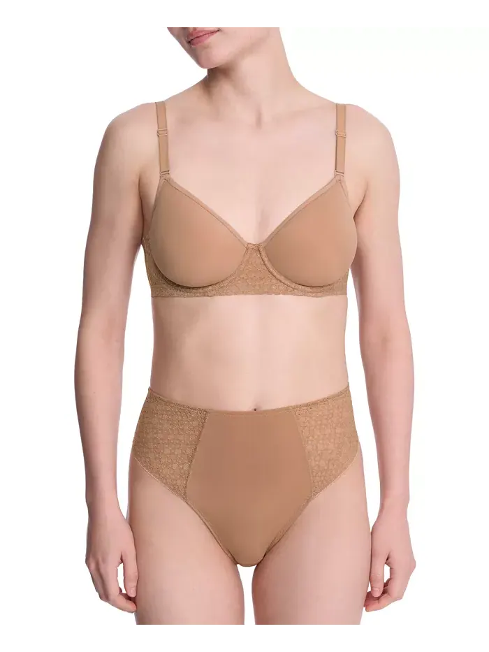 Женский бюстгальтер-футболка Harmony Back Spacer на косточках 721347 Natori — изображение 4 из 5, пергаментный