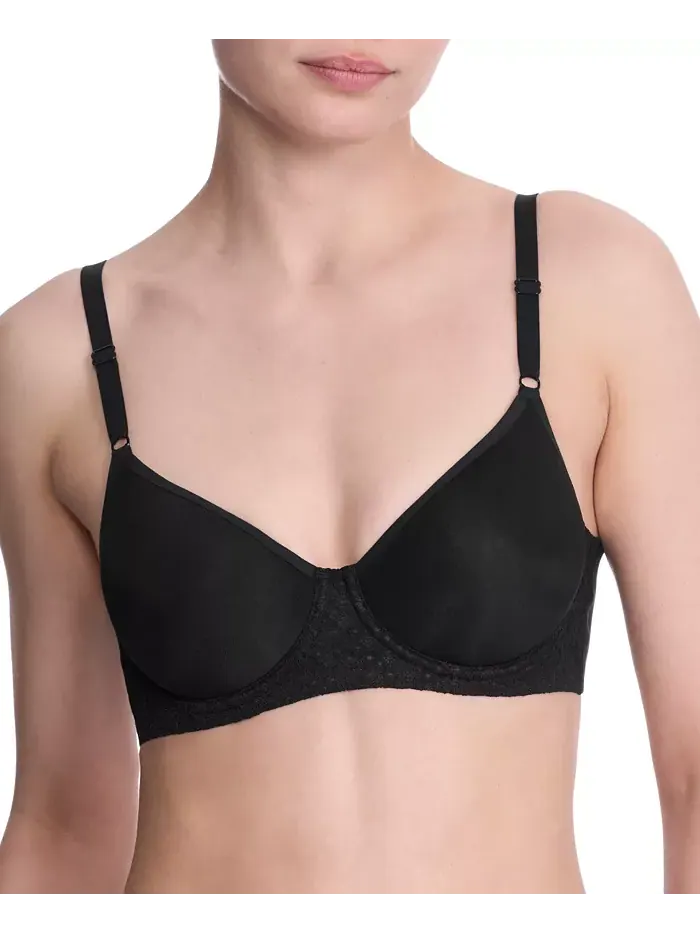 Женский бюстгальтер-футболка Harmony Back Spacer на косточках 721347 Natori — изображение 1 из 6, черный