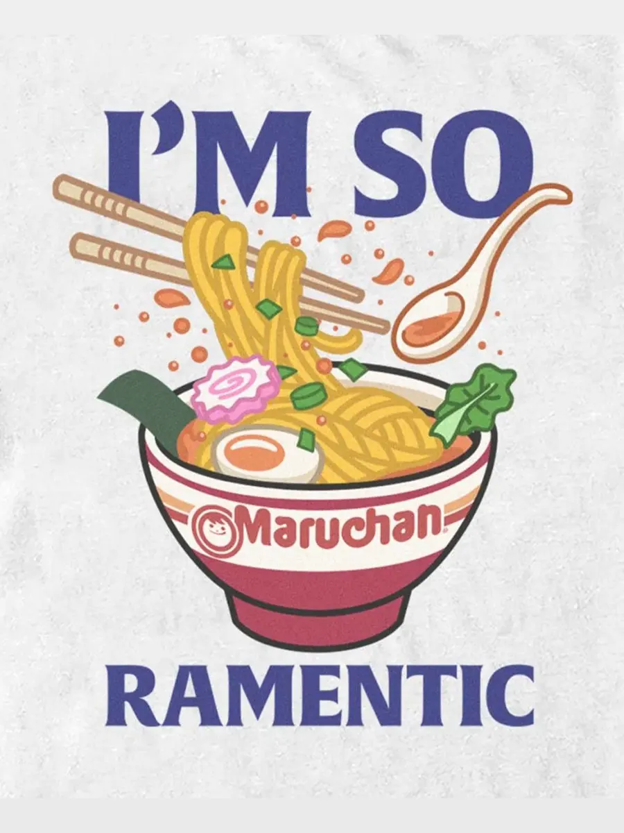 Футболка с принтом Ramentic Maruchan Fifth Sun — изображение 3 из 3, белый